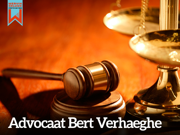 Advocaat Bert Verhaeghe